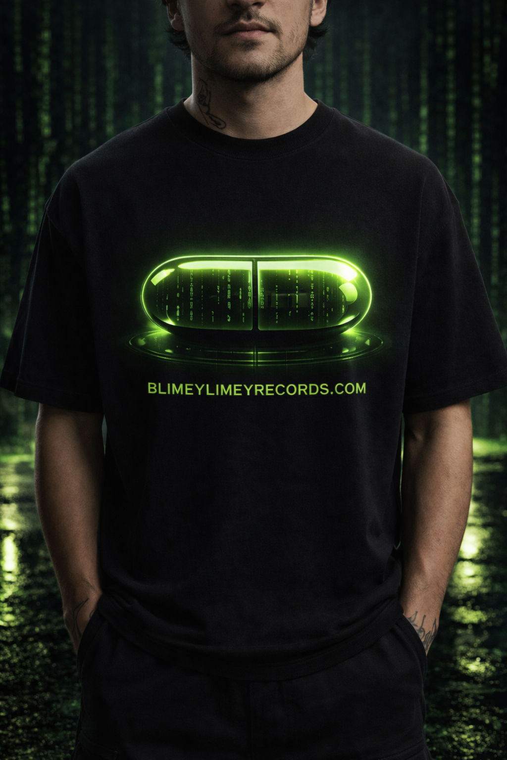 Lime Pill Tee